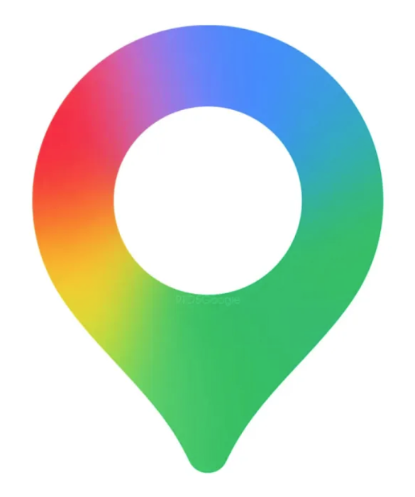 Nowa ikona Google Maps z gradientem w stylu Gemini AI